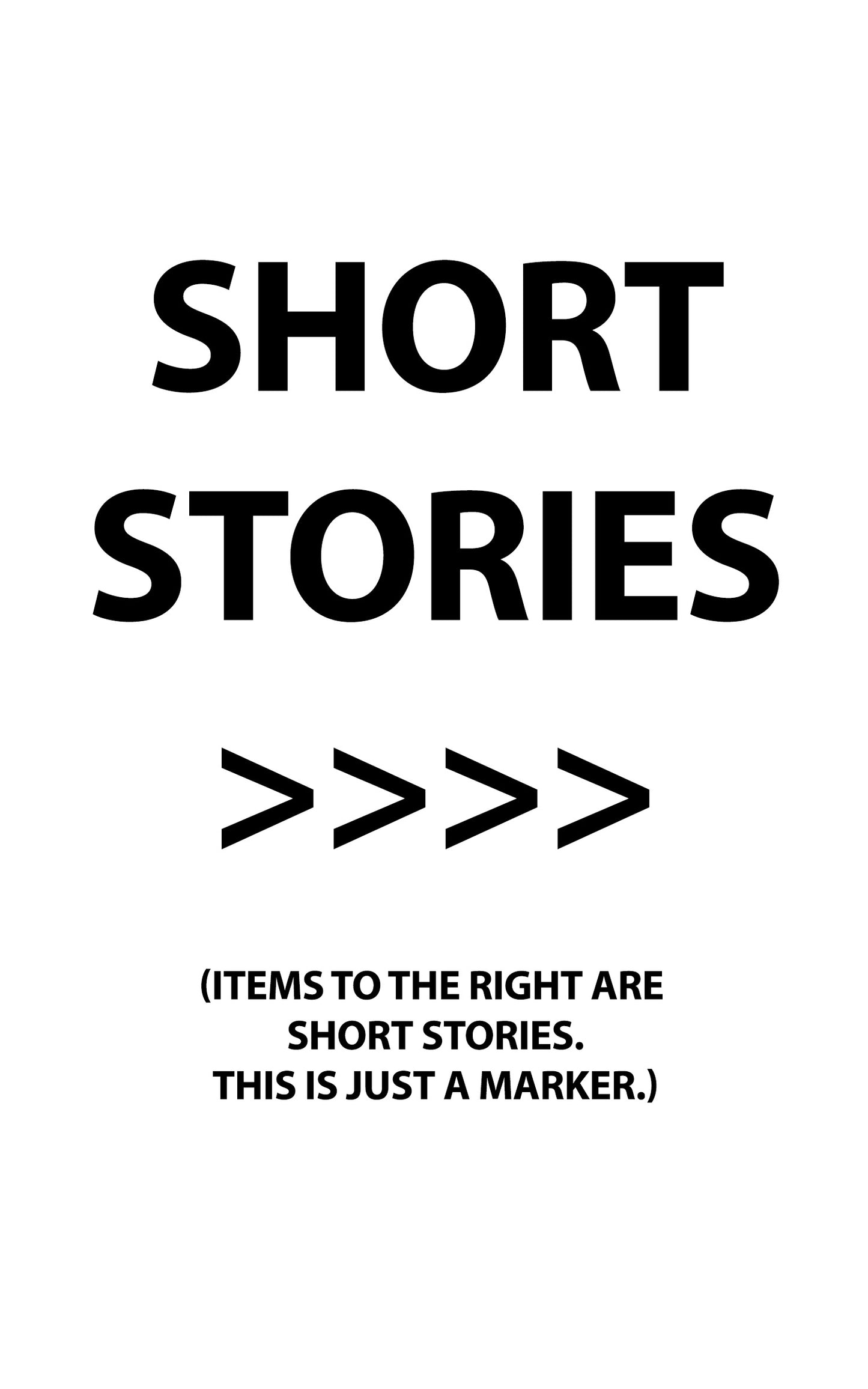 Short Stories