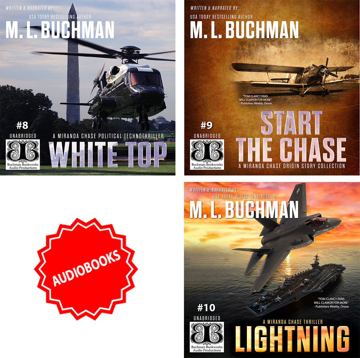 Miranda Chase audiobooks 8-10