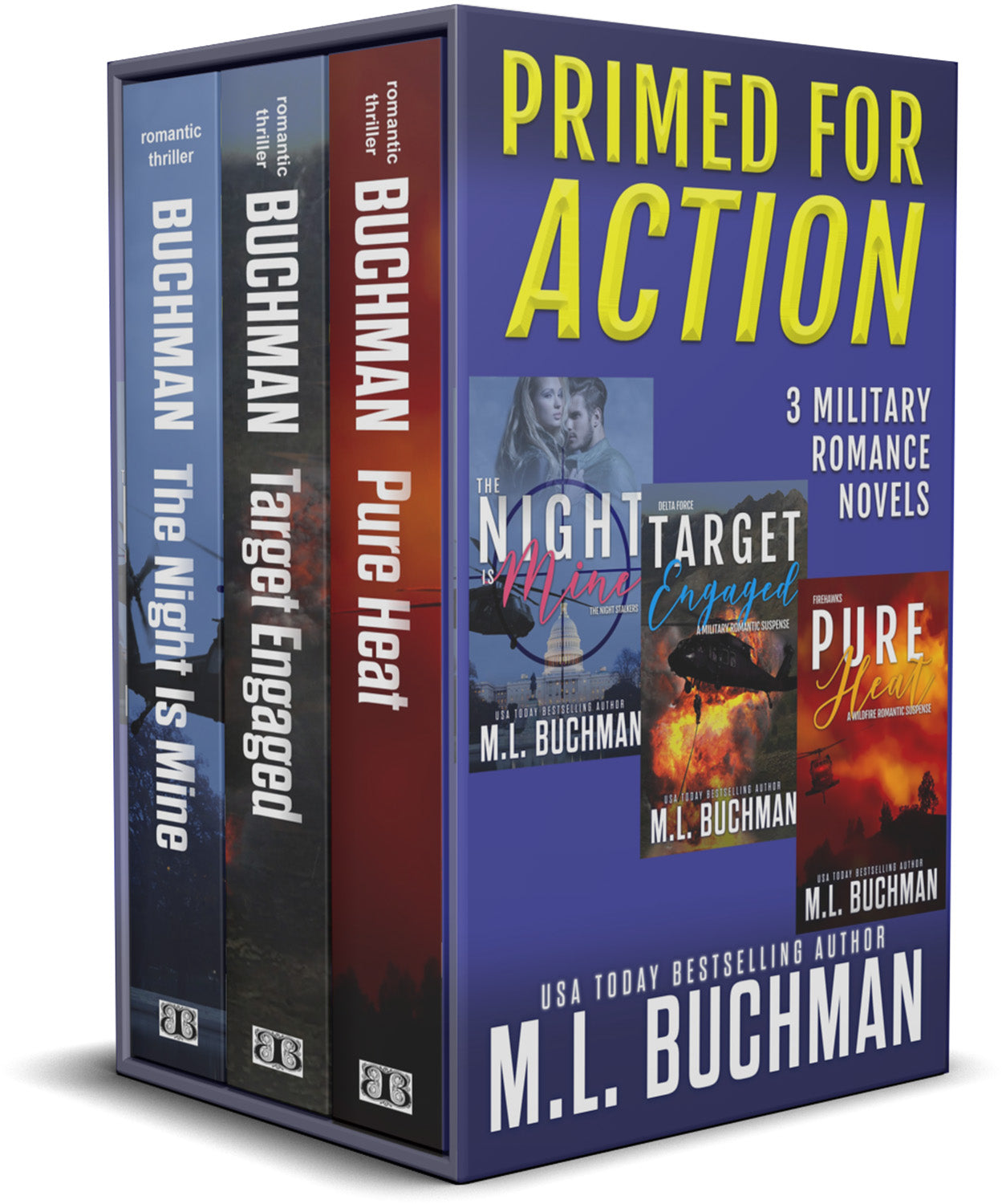Primed for Action: 3 military romances