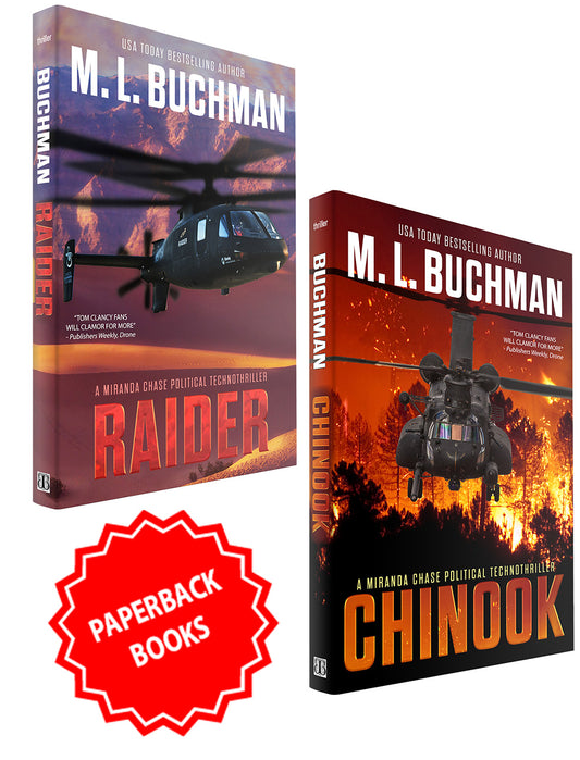 Miranda Chase paperbacks 5-6