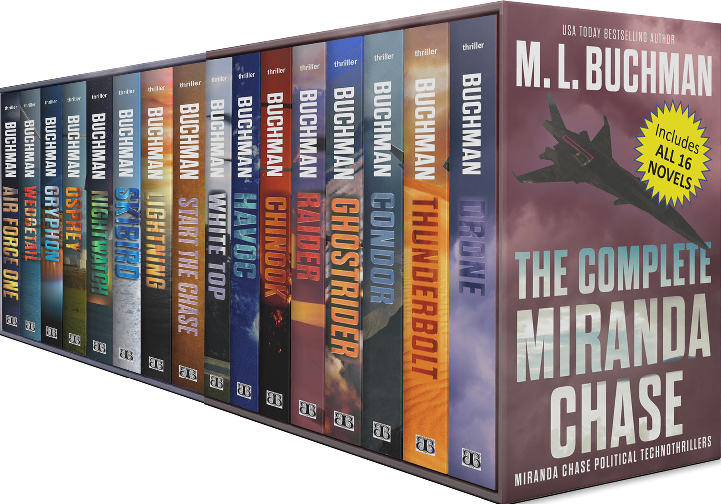 The Complete Miranda Chase Novels (+ audio)