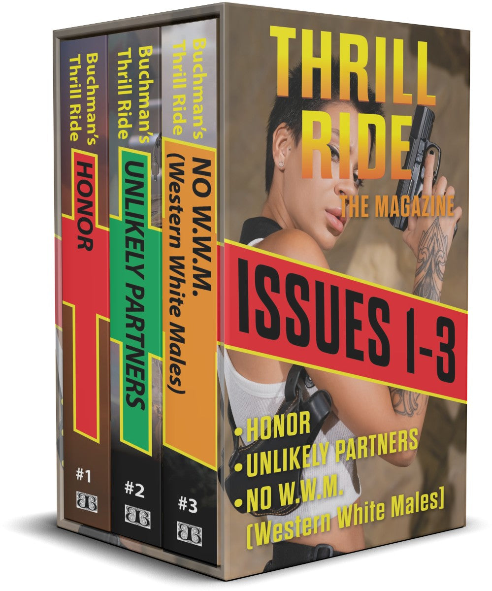 Thrill Ride - the magazine: first 3 issues – Buchman Bookworks, Inc.